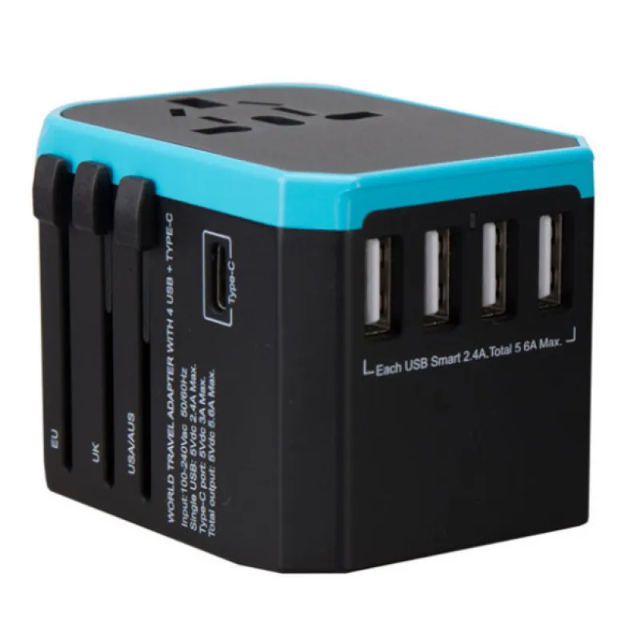 4 USB & 1 Type C Adapter