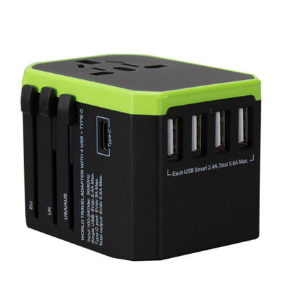 4 USB & 1 Type C Adapter