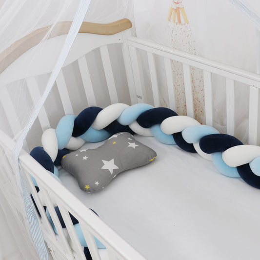 Baby Bumper - Bed Braid Knot Pillow