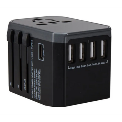 4 USB & 1 Type C Adapter